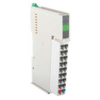 ELCO IP20 MODULAR I/O SYSTEM, FX20-SUBMODULE, ANALOG INTPUT MODULE, 4-CHANNEL, VOLTAGE/CURRENT TYPES, DIN 35 MM RAIL INSTALLATION